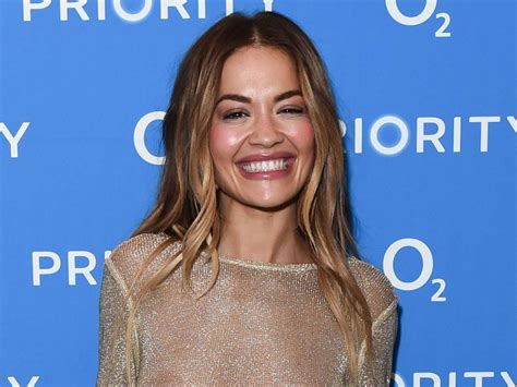 rita ora leaked|Rita Oras Naked Dress Is Basically Just Gold Netting